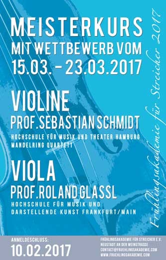 Flyer Frühlingsakademie